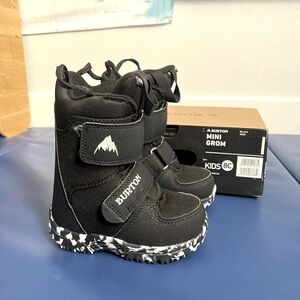 Burton Kids Black Snow Boots